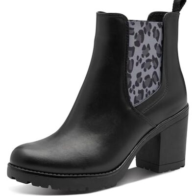 Marco Tozzi Bottines Chelsea pour femme Noir Taille 36 EU, Noir/comb, 36 EU - Publicité Marco Tozzi Bottines Chelsea pour femme Noir Taille 36 EU, Noir/comb, 36 EU - Publicité