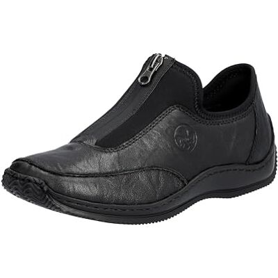 Rieker L1753 Pantoufles pour Femme, Noir, 37 EU - Publicité Rieker L1753 Pantoufles pour Femme, Noir, 37 EU - Publicité