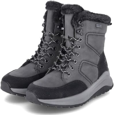 Rieker Bottes à lacets Z0922 pour femme Gris Pointure 39 EU, gris, 39 EU - Publicité Rieker Bottes à lacets Z0922 pour femme Gris Pointure 39 EU, gris, 39 EU - Publicité