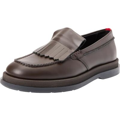 HUGO Homme Chaol_Mocc_bo Mocassin, Dark Brown, 45 EU - Publicité HUGO Homme Chaol_Mocc_bo Mocassin, Dark Brown, 45 EU - Publicité