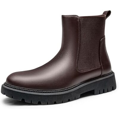 Bruno Marc Bottes, Marron foncé 1, 41.5 EU - Publicité Bruno Marc Bottes, Marron foncé 1, 41.5 EU - Publicité