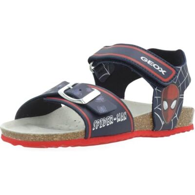 Geox Garçon J Ghita Boy Sandal, Bleu Marine Rouge, 35 EU - Publicité Geox Garçon J Ghita Boy Sandal, Bleu Marine Rouge, 35 EU - Publicité