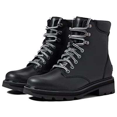 Sorel Bottes imperméables Lennox Lace pour femme, Noir, sel de mer, 39 EU - Publicité Sorel Bottes imperméables Lennox Lace pour femme, Noir, sel de mer, 39 EU - Publicité