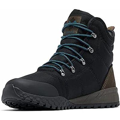 Columbia FAIRBANKS WATERPROOF OMNI-HEAT bottes de neige imperméables Homme, Noir (Black x Cordovan), 44 EU - Publicité Columbia FAIRBANKS WATERPROOF OMNI-HEAT bottes de neige imperméables Homme, Noir (Black x Cordovan), 44 EU - Publicité