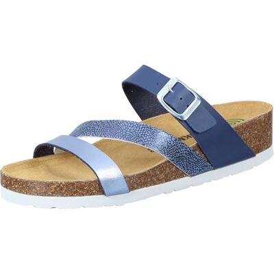 Dr. Brinkmann Femme Xalo Pantoletten Mule, Bleu, 36 EU - Publicité Dr. Brinkmann Femme Xalo Pantoletten Mule, Bleu, 36 EU - Publicité