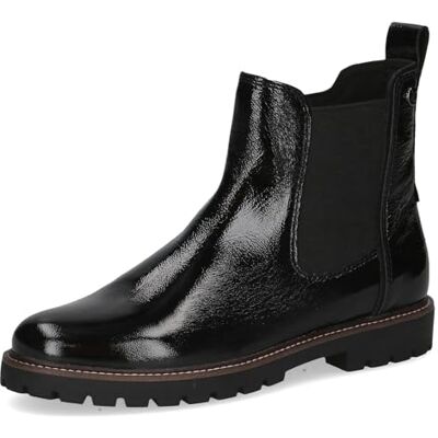 CAPRICE Bottines femme à fermeture éclair semelle amovible, Noir (Black Naplak), 39 EU - Publicité CAPRICE Bottines femme à fermeture éclair semelle amovible, Noir (Black Naplak), 39 EU - Publicité