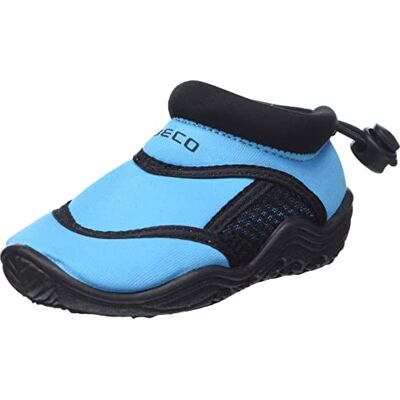 Beco Surf- Und Badeschuhe-, Chaussures de Sports Aquatiques Mixte Enfant, Turquoise (Türkis/Schwarz 660), 20 EU - Publicité Beco Surf- Und Badeschuhe-, Chaussures de Sports Aquatiques Mixte Enfant, Turquoise (Türkis/Schwarz 660), 20 EU - Publicité