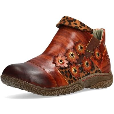 LAURA VITA Bottines Femme Goctho 12, Pointure:39 EU, La Couleur:Marron - Publicité LAURA VITA Bottines Femme Goctho 12, Pointure:39 EU, La Couleur:Marron - Publicité