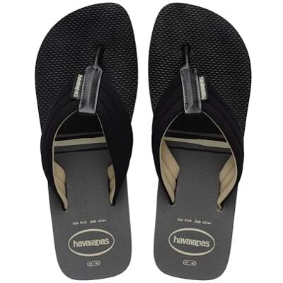 Havaianas Urban Print Homme FlipFlop Steel Grey/Black 41 EU - Publicité Havaianas Urban Print Homme FlipFlop Steel Grey/Black 41 EU - Publicité