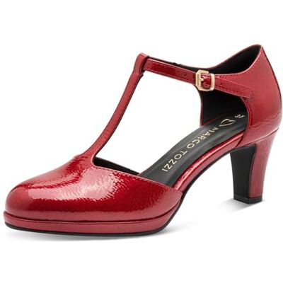 Marco Tozzi Escarpins pour Femme, DK.Red Pat, 38 EU, DK Red Pat, 38 EU - Publicité Marco Tozzi Escarpins pour Femme, DK.Red Pat, 38 EU, DK Red Pat, 38 EU - Publicité