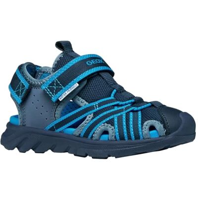 Geox J AIRADYUM BO Sandale, bleu marine/bleu LT, 24 EU - Publicité Geox J AIRADYUM BO Sandale, bleu marine/bleu LT, 24 EU - Publicité