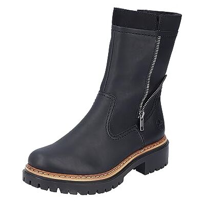 Rieker Femme 72680 Botte Tendance, Noir, 39 EU - Publicité Rieker Femme 72680 Botte Tendance, Noir, 39 EU - Publicité