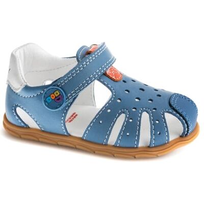 Pablosky Bébé Fille Zig Sandale, Bleu, 21 EU Large - Publicité Pablosky Bébé Fille Zig Sandale, Bleu, 21 EU Large - Publicité