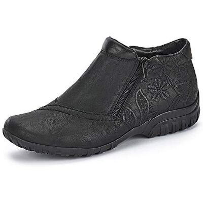 Rieker Herbst/Winter, Botines Femme, Noir (Schwarz/Schwarz/Schwarz / 00 00), 38 EU - Publicité Rieker Herbst/Winter, Botines Femme, Noir (Schwarz/Schwarz/Schwarz / 00 00), 38 EU - Publicité