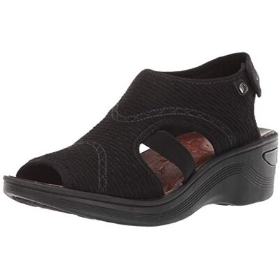 LifeStride BZees Women's Dream Sandal, Black Mesh, 7.5 W US - Publicité LifeStride BZees Women's Dream Sandal, Black Mesh, 7.5 W US - Publicité