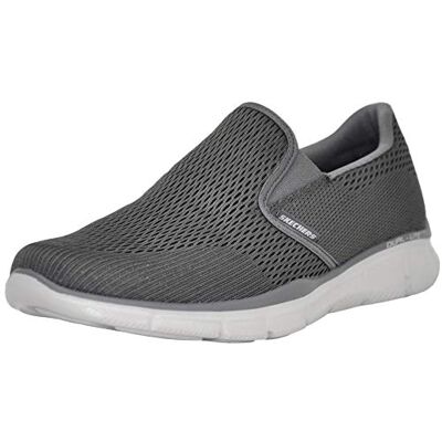 Skechers 65086 Slip-on Man, Gris, 9.5 UK - Publicité Skechers 65086 Slip-on Man, Gris, 9.5 UK - Publicité