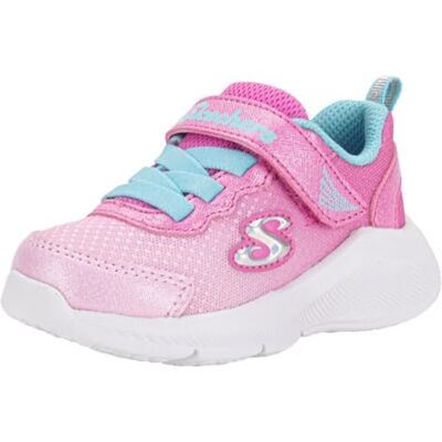 Skechers Sole Swifters Cutie Walk PKLB Baskets pour Enfant, Rose et Bleu Clair, 25 EU - Publicité Skechers Sole Swifters Cutie Walk PKLB Baskets pour Enfant, Rose et Bleu Clair, 25 EU - Publicité