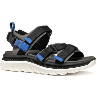 Geox Homme U SPHERICA Actif X S Sandale de Sport, Graphite/Black, 45 EU - Publicité Geox Homme U SPHERICA Actif X S Sandale de Sport, Graphite/Black, 45 EU - Publicité