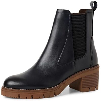 Marco Tozzi Femme Chelsea-Stiefel Botte Tendance, Bleu Marine, 36 EU - Publicité Marco Tozzi Femme Chelsea-Stiefel Botte Tendance, Bleu Marine, 36 EU - Publicité