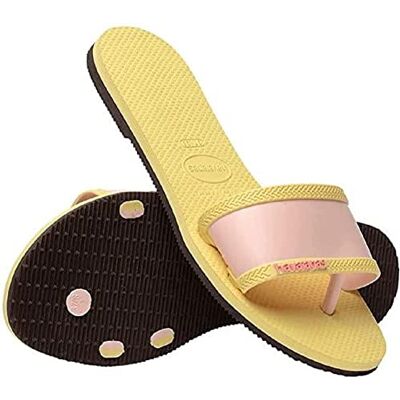 Havaianas You Angra, Sandale, Lemon Yellow, - Publicité Havaianas You Angra, Sandale, Lemon Yellow, - Publicité