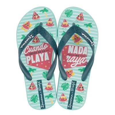 Ipanema Mr Wonderful IV Kids Sandales unisexes pour enfant, bleu, 25/26 EU - Publicité Ipanema Mr Wonderful IV Kids Sandales unisexes pour enfant, bleu, 25/26 EU - Publicité