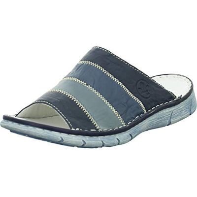 Rieker , Sandale Femme, Bleu combiné, 39 EU - Publicité Rieker , Sandale Femme, Bleu combiné, 39 EU - Publicité