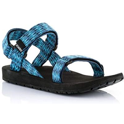 Source Homme Classique Sandale, Triangles Bleus, 46 EU - Publicité Source Homme Classique Sandale, Triangles Bleus, 46 EU - Publicité