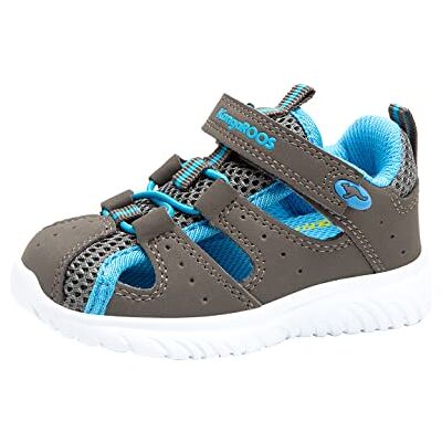 KangaROOS Ki-Rock Lite V, Sandales Mixte Enfant, Grau Steel Grey Brilliant Blue 2007, 21 EU Étroit - Publicité KangaROOS Ki-Rock Lite V, Sandales Mixte Enfant, Grau Steel Grey Brilliant Blue 2007, 21 EU Étroit - Publicité