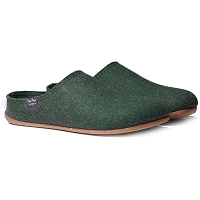 TONI PONS Chaussons de Maison pour Hommes en Feutre recyclé Neo-FR Kaki, 39 EU. Publicité TONI PONS Chaussons de Maison pour Hommes en Feutre recyclé Neo-FR Kaki, 39 EU. Publicité