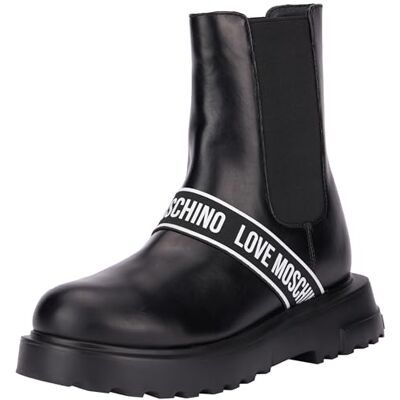 Love Moschino Bottines Femme Noir 38 EU - Publicité Love Moschino Bottines Femme Noir 38 EU - Publicité