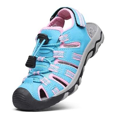 DREAM PAIRS Sandales De Sport De Été pour Garçons Et Filles pour Enfants Athlétiques en Plein Air,Size 36,Bébé/Bleu/Rose,160912-K - Publicité DREAM PAIRS Sandales De Sport De Été pour Garçons Et Filles pour Enfants Athlétiques en Plein Air,Size 36,Bébé/Bleu/Rose,160912-K - Publicité