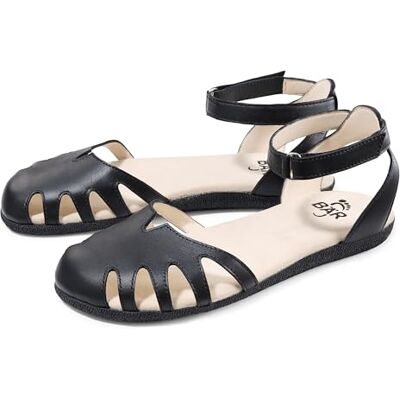 BÄR Sandales Alisa Pour femme Avec 100 % d'espace pour les orteils Respirantes, Noir , 39 EU Large - Publicité BÄR Sandales Alisa Pour femme Avec 100 % d'espace pour les orteils Respirantes, Noir , 39 EU Large - Publicité