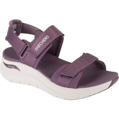 Skechers Sandales Arch Fit 2.0 pour femme, Violet, 37 EU - Publicité Skechers Sandales Arch Fit 2.0 pour femme, Violet, 37 EU - Publicité