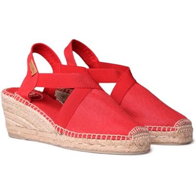 TONI PONS Linen Espadrille Ter 37 Red - Publicité TONI PONS Linen Espadrille Ter 37 Red - Publicité