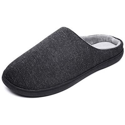AnyuA Unisex Maison Pantoufles en Mousse À Mémoire Haute Densité Chaude Intérieur Extérieur en comme Doublure Anti-dérapant À Glisser Chaussures Noir 42/43 - Publicité AnyuA Unisex Maison Pantoufles en Mousse À Mémoire Haute Densité Chaude Intérieur Extérieur en comme Doublure Anti-dérapant À Glisser Chaussures Noir 42/43 - Publicité