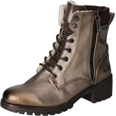 MUSTANG Bottes doublées pour femme Noir Pointure 38, or, 38 EU - Publicité MUSTANG Bottes doublées pour femme Noir Pointure 38, or, 38 EU - Publicité