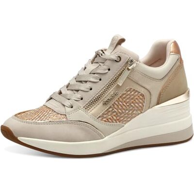 Tamaris Chaussures Confortables pour Femme, Chaussures à Lacets, Semelle intérieure Amovible, Ivoire Struct, 39 EU - Publicité Tamaris Chaussures Confortables pour Femme, Chaussures à Lacets, Semelle intérieure Amovible, Ivoire Struct, 39 EU - Publicité