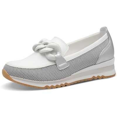 MARCO TOZZI Baskets Femme Semelle intérieure Amovible Feel Me Douce Doublure Douce Moderne, Blanc (White Comb), 41 EU - Publicité MARCO TOZZI Baskets Femme Semelle intérieure Amovible Feel Me Douce Doublure Douce Moderne, Blanc (White Comb), 41 EU - Publicité