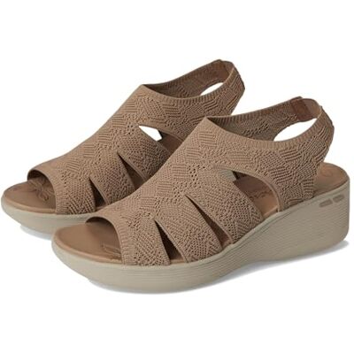 Skechers Femme Pier-Lite-Memory Maker Sandale cale, Moka, 39 EU - Publicité Skechers Femme Pier-Lite-Memory Maker Sandale cale, Moka, 39 EU - Publicité