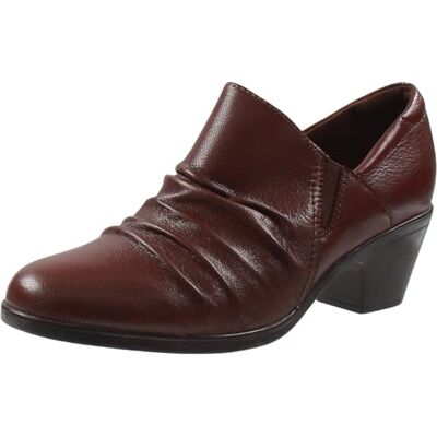 Clarks Escarpins Emily 2 Cove Chaussures pour Femme, Cuir Marron Clair, 36 EU - Publicité Clarks Escarpins Emily 2 Cove Chaussures pour Femme, Cuir Marron Clair, 36 EU - Publicité