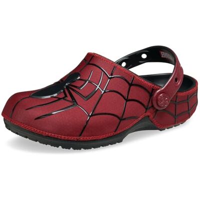 Crocs Sabots de super-héros Marvel unisexes pour adultes, Spiderman, Black Panther et Captain America - Publicité Crocs Sabots de super-héros Marvel unisexes pour adultes, Spiderman, Black Panther et Captain America - Publicité