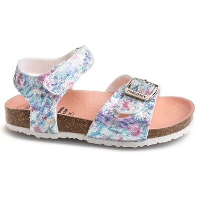 Pablosky Bio Sandale, Bleu, 35 EU Large - Publicité Pablosky Bio Sandale, Bleu, 35 EU Large - Publicité