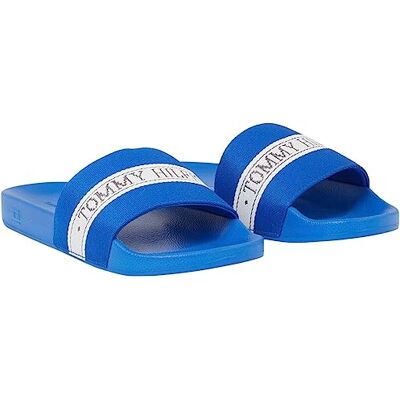 Tommy Hilfiger Hilfiger Fw0fw08529Slides Piscine avec sangle pour femme, Bleu Ultra Bleu, 40 EU - Publicité Tommy Hilfiger Hilfiger Fw0fw08529Slides Piscine avec sangle pour femme, Bleu Ultra Bleu, 40 EU - Publicité