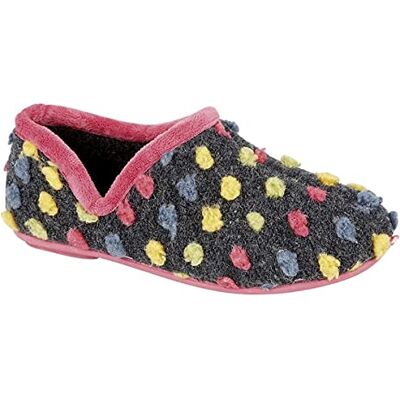 Sleepers Jade Chaussons à pois Femme (40 EU) (Fuchsia/Multicolore) - Publicité Sleepers Jade Chaussons à pois Femme (40 EU) (Fuchsia/Multicolore) - Publicité