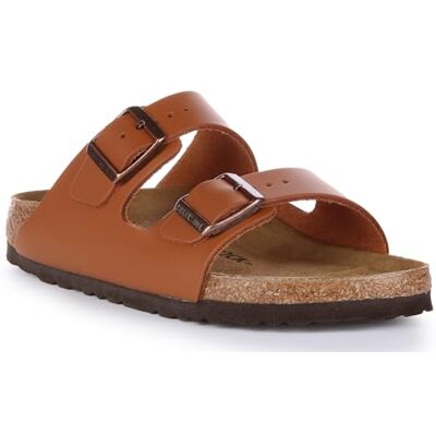 Birkenstock 1019075 Arizona ginger brown, Natural Leather Homme Brown EU 39 - Publicité Birkenstock 1019075 Arizona ginger brown, Natural Leather Homme Brown EU 39 - Publicité