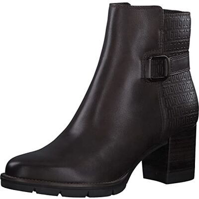 Tamaris Femme Bottines, Dame Bottines,Bottillons,TOUCHit,Botte,Demi-Botte,Bootie,Plat,Mahogany,37 EU - Publicité Tamaris Femme Bottines, Dame Bottines,Bottillons,TOUCHit,Botte,Demi-Botte,Bootie,Plat,Mahogany,37 EU - Publicité