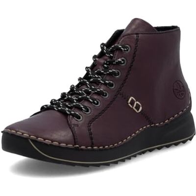 Rieker Femme Bottines 71510, Bottines à lacets pour femme, Rouge 30, 36 EU - Publicité Rieker Femme Bottines 71510, Bottines à lacets pour femme, Rouge 30, 36 EU - Publicité