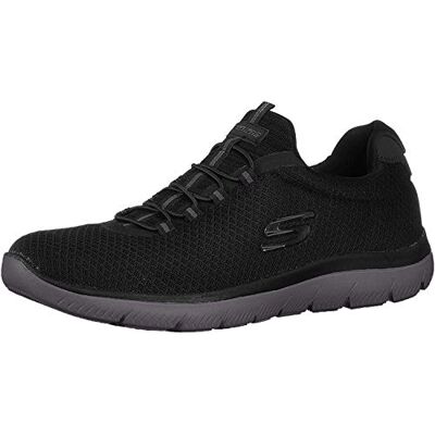 Skechers Homme Summits Espadrilles, Black Mesh/Trim, 39 EU - Publicité Skechers Homme Summits Espadrilles, Black Mesh/Trim, 39 EU - Publicité