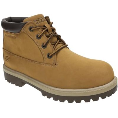 Skechers USA Men's Bottes Chukka Sergeants-Thaxter, blé, 41 EU - Publicité Skechers USA Men's Bottes Chukka Sergeants-Thaxter, blé, 41 EU - Publicité