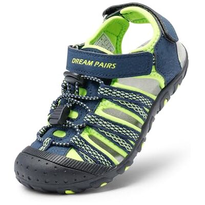 DREAM PAIRS Kids Sandales de Sport pour Enfants Légères et Respirantes Sandale Pratique pour Garçons et Filles,Size 28.5,Marine/Néon/Vert,171111-K - Publicité DREAM PAIRS Kids Sandales de Sport pour Enfants Légères et Respirantes Sandale Pratique pour Garçons et Filles,Size 28.5,Marine/Néon/Vert,171111-K - Publicité
